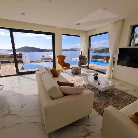 Villa Villa Villa Ramarin 3 With Infinity Heated Pool, Jacuzzi And Sauna By The Sea In Rogoznica Rogoznica (Sibenik-Knin)